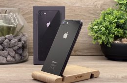 iPhone 8 Space Gray 256GB 1 ÉV Garanciával Számlával Aksi 93%