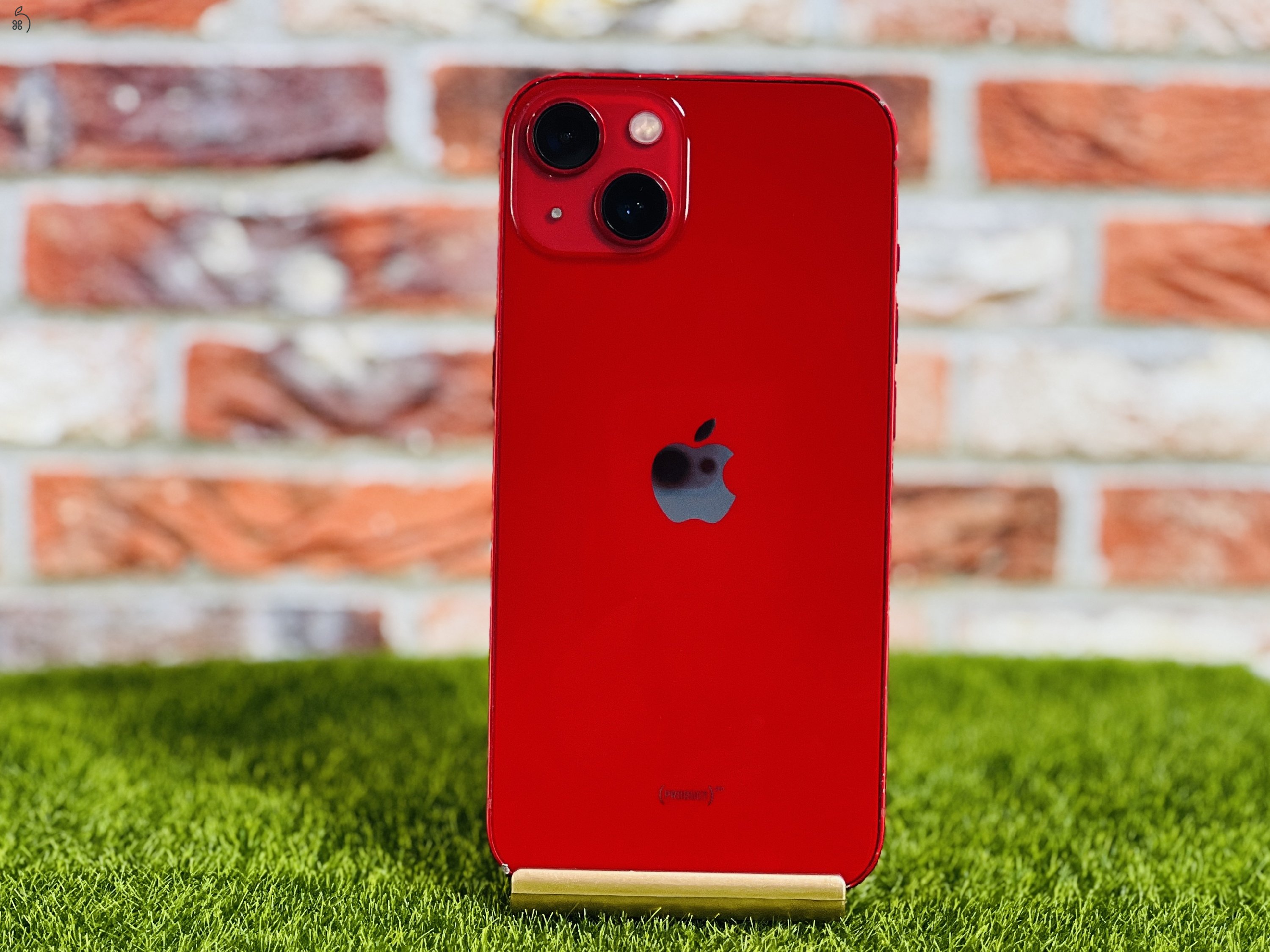 iPhone 13 256 GB PRODUCT RED szép állapotú - 12 HÓ GARANCIA - 202