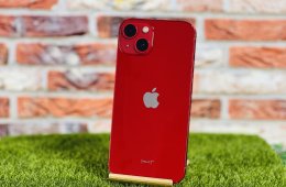 iPhone 13 256 GB PRODUCT RED szép állapotú - 12 HÓ GARANCIA - 202