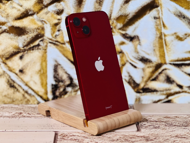 iPhone 13 256 GB PRODUCT RED 100% aksi szép állapotú - 12 HÓ GARANCIA