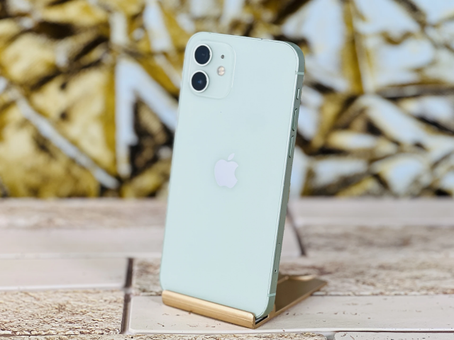 iPhone 12 64 GB Green szép állapotú - 12 HÓ GARANCIA