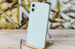 iPhone 12 64 GB Green szép állapotú - 12 HÓ GARANCIA