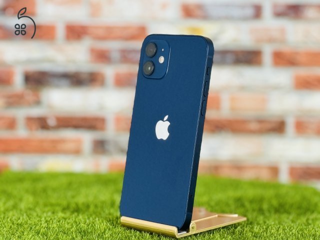 iPhone 12 64 GB Blue 100% aksi szép állapotú - 12 HÓ GARANCIA - 224