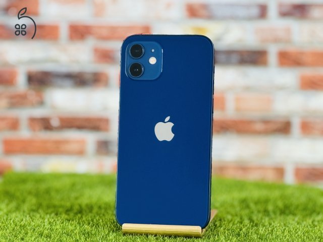 iPhone 12 64 GB Blue 100% aksi szép állapotú - 12 HÓ GARANCIA - 224