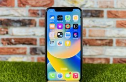 iPhone X 256 GB Silver 100% aksi szép állapotú - 12 HÓ GARANCIA - 216