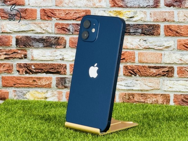 iPhone 12 128 GB Blue szép állapotú - 12 HÓ GARANCIA - 225