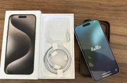 iPhone 15 Pro  256Gb, kártyafüggetlen, 27% áfás ár