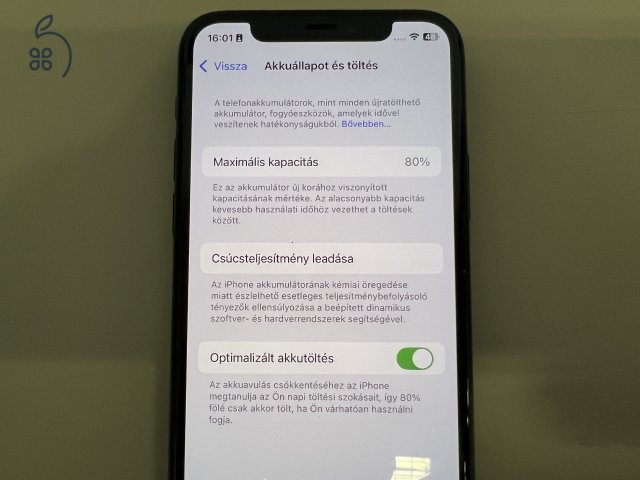 Apple iPhone 11 Pro 64GB Green szép állapotban hibátlan működéssel!