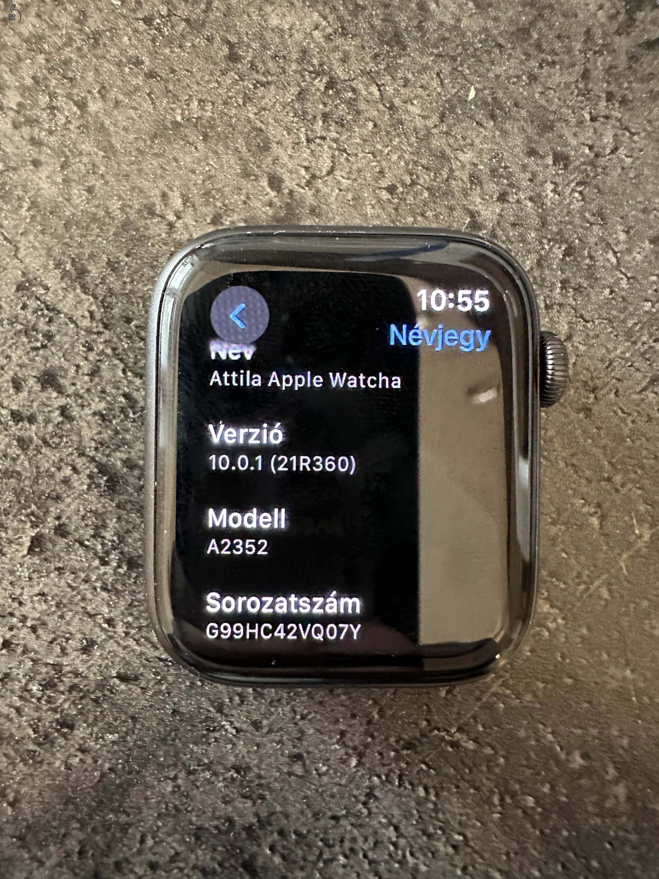 Apple Watch SE (1st gen) 44mm midnight sport GPS