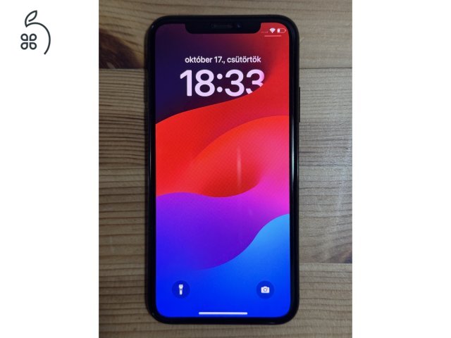 iPhone XS 64 GB 77%-os akkumlátor