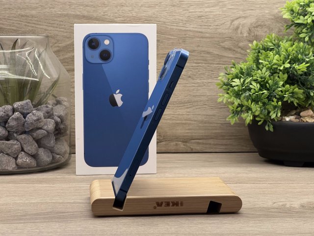 iPhone 13 Blue 256GB 1 ÉV Garanciával Számlával Aksi 96%