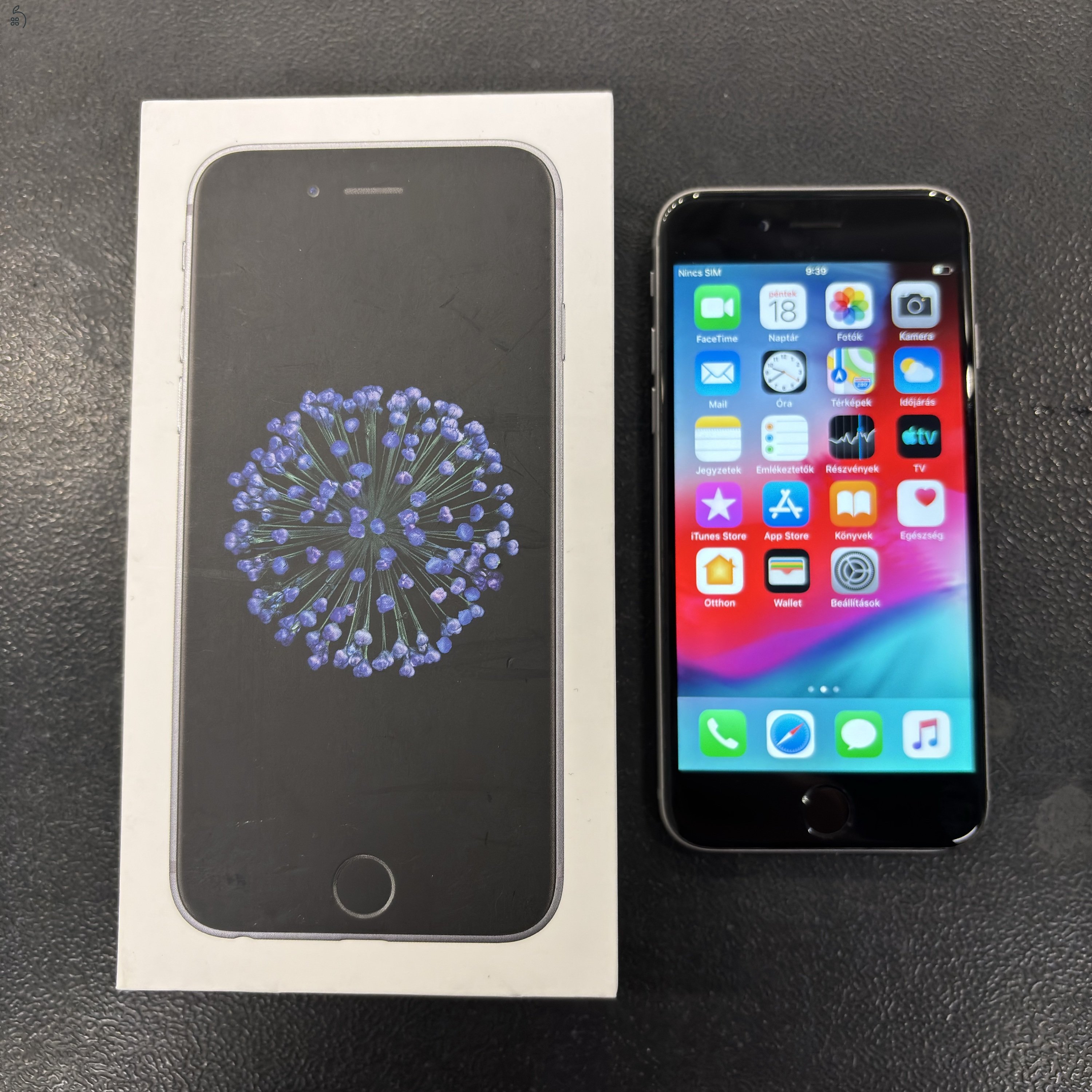 iPhone 6 Space Grey 16GB (Kártyafüggetlen)