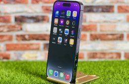 iPhone 14 Pro 128 GB Purple 100% aksi szép állapotú - 12 HÓ GARANCIA - 233