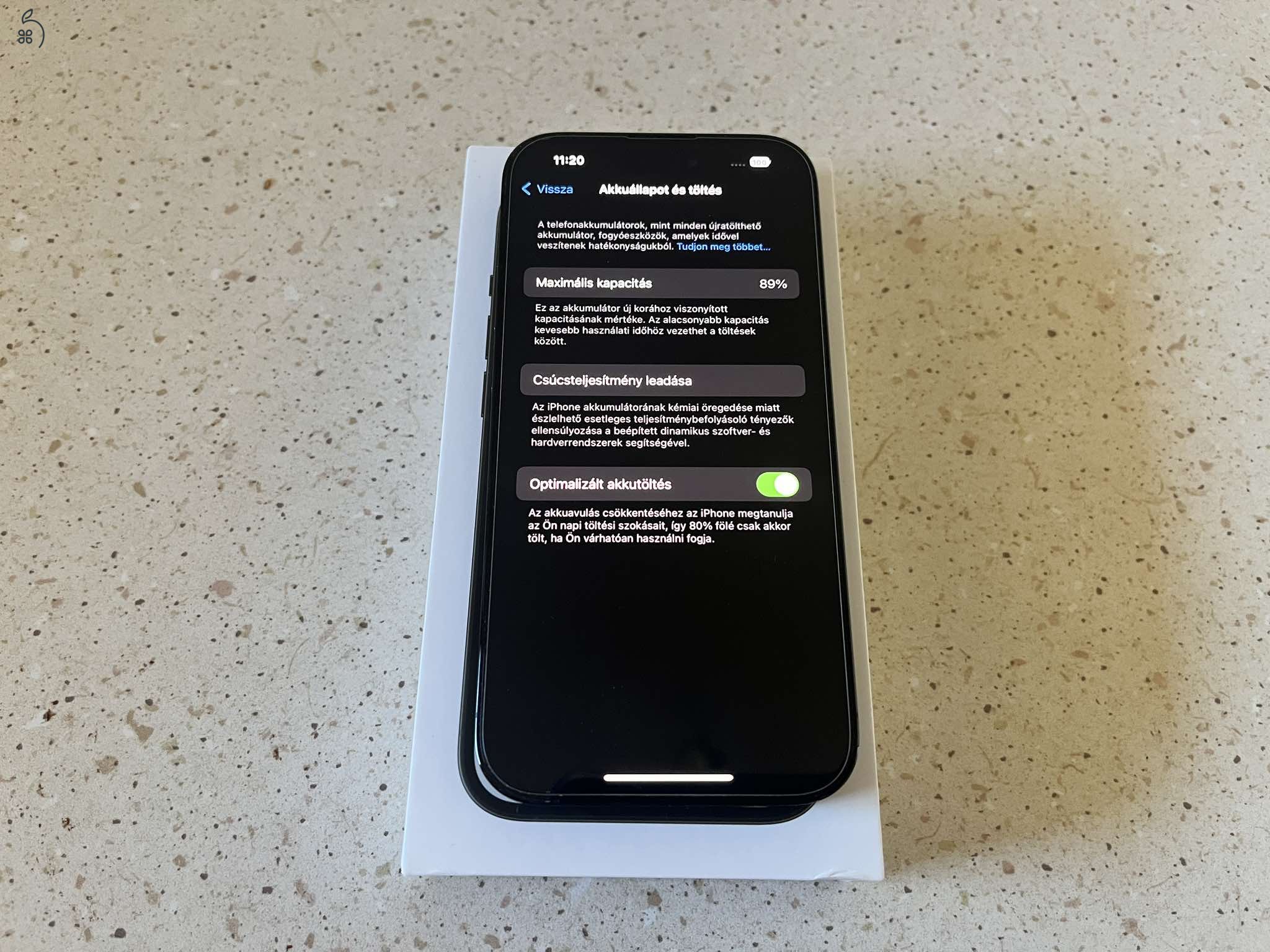 iPhone 14 Pro 128GB, karcmentes független magsafe tokkal