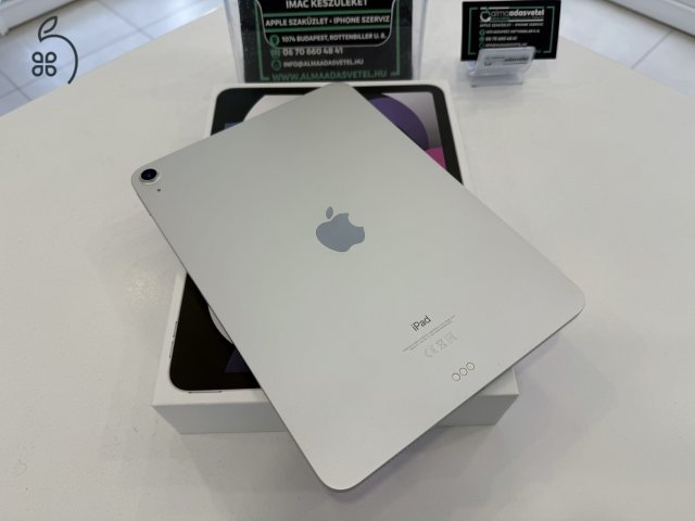 iPad Air 4 64GB Wifi Silver Mint Az Új/1-3 hónap gar./Akku 94%/p3734