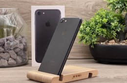 iPhone 7 Black 32GB 1 ÉV Garanciával Számlával Aksi 92%