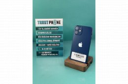 !! 1 ÉV GARANCIA !! iPhone 12 Mini Blue 64 GB – BM20569 – 100% AKKU