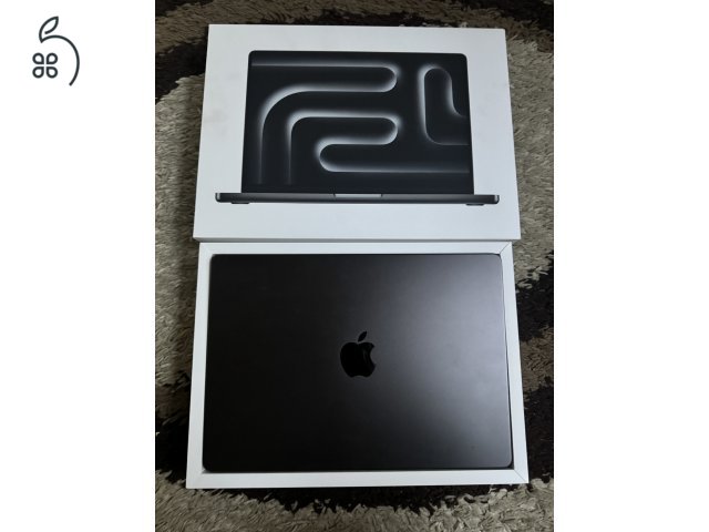 Szinte Új Macbook Pro 14' Space Black M3 Pro /18Gb ram/512Gb SSD 3 év apple garancia, Istyle vásárlás.