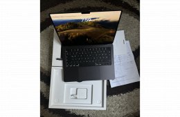 Szinte Új Macbook Pro 14' Space Black M3 Pro /18Gb ram/512Gb SSD 3 év apple garancia, Istyle vásárlás.