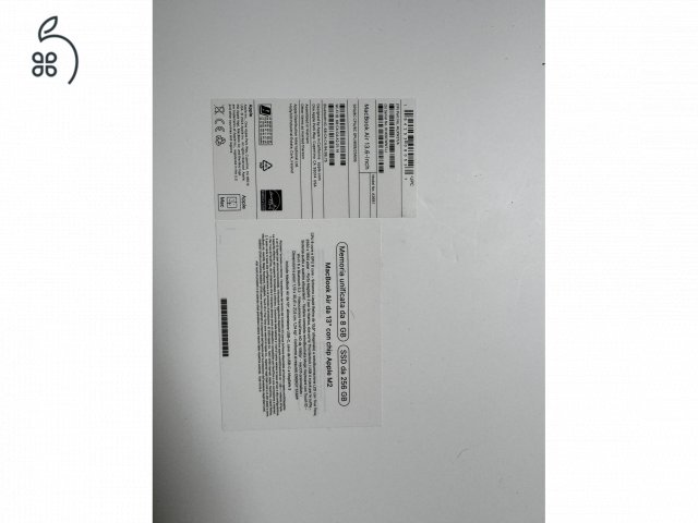 Macbook Air M2 8/256Gb Spacegray! 1 év Apple garancia 