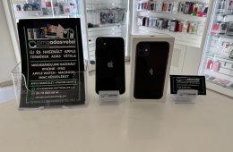 iPhone 11 64GB Fekete Független/1-3 hónap gar./Akku 100%/p3736