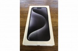 iPhone 15 Pro 128GB - (Blue Titan) - Csak 1db! 