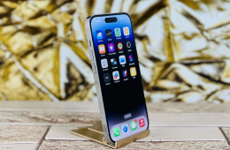 iPhone 14 Pro 128 GB Silver szép állapotú - 12 HÓ GARANCIA