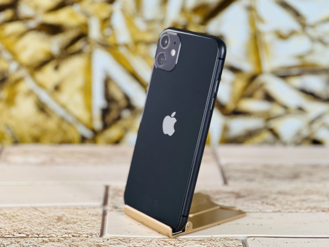 iPhone 11 64 GB Black szép állapotú - 12 HÓ GARANCIA