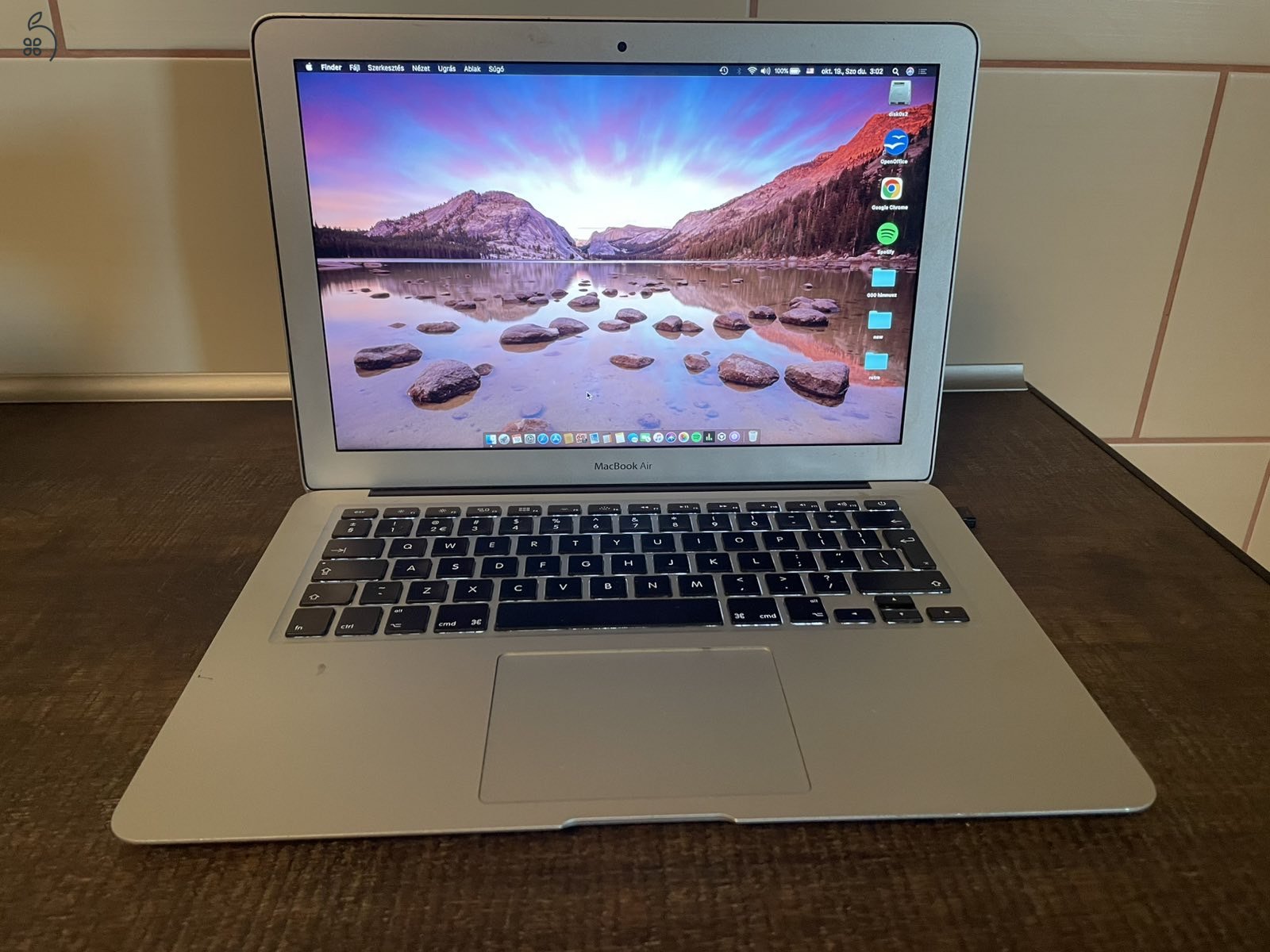 MacBook Air 13” 2013 Közepe