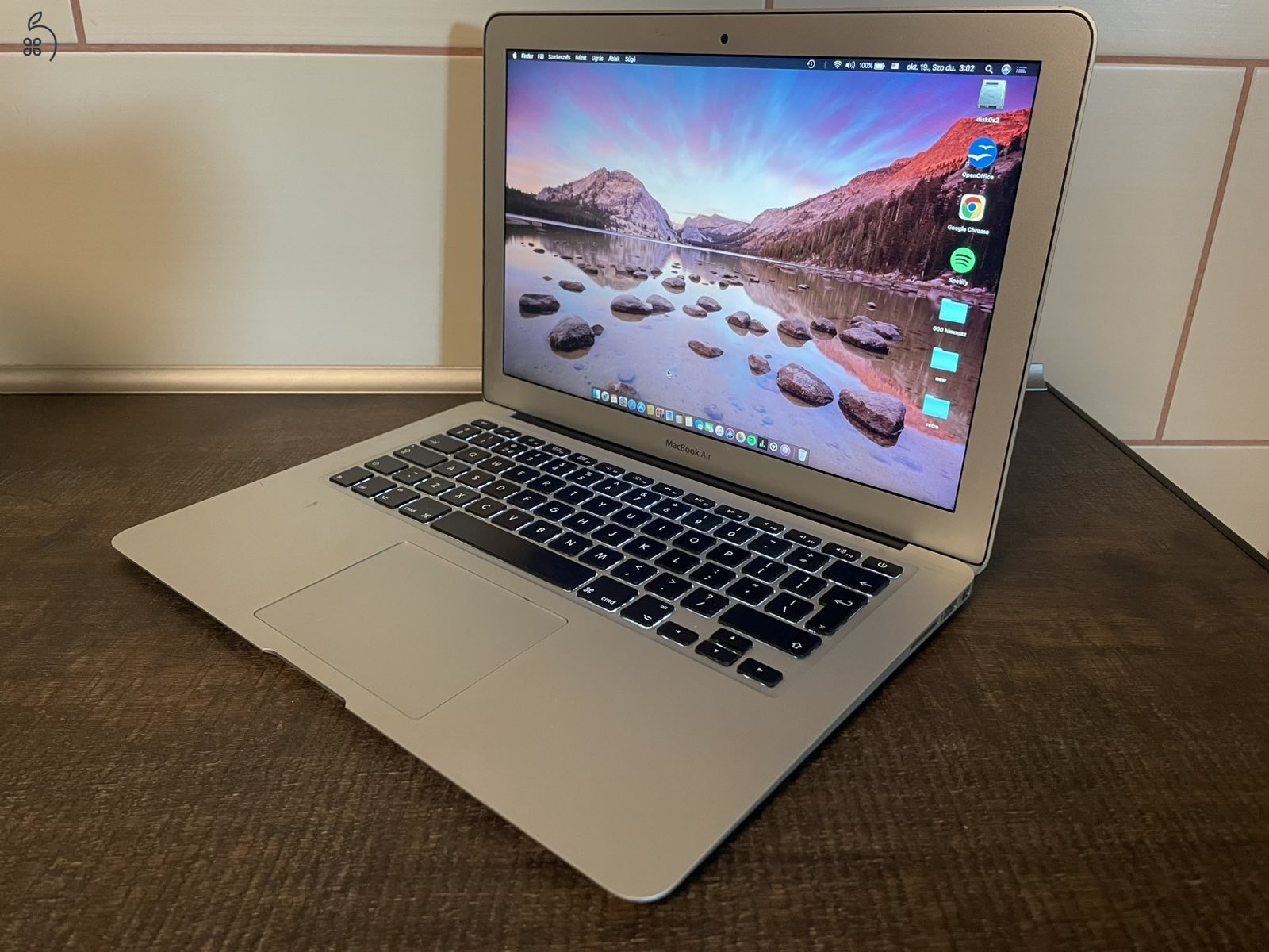 MacBook Air 13” 2013 Közepe