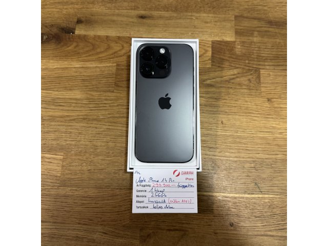 144. Apple iPhone 14 Pro - 256 GB - Space Gray - 100% AKKU