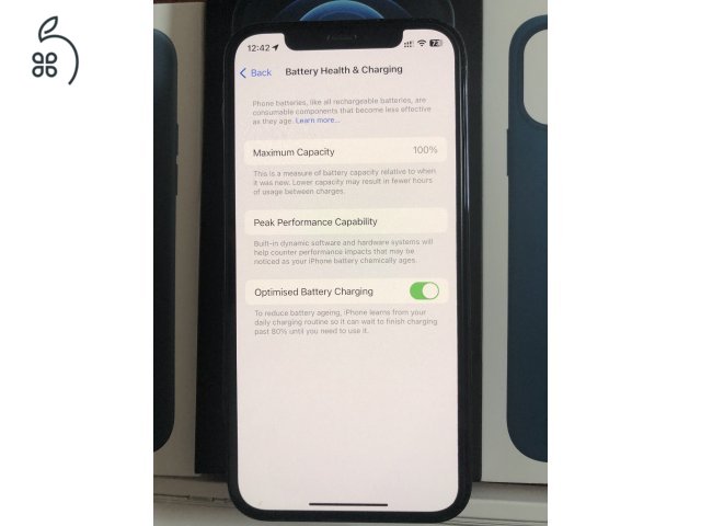 Iphone 12 Pro 128 GB karcmentes gyári függetlenül rengeteg ajándékkal eladó sorba került.