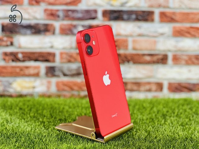 iPhone 12 Mini 64 GB PRODUCT RED 100% aksi szép állapotú - 12 HÓ GARANCIA - 1241