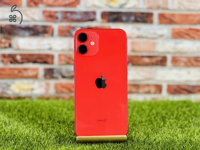 iPhone 12 Mini 64 GB PRODUCT RED 100% aksi szép állapotú - 12 HÓ GARANCIA - 1241