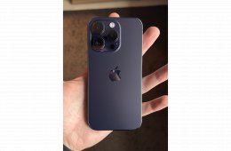 Iphone 14 Pro /lila/+tartozékok/1év jótállással