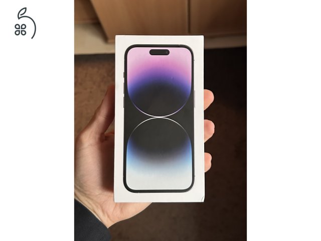 Iphone 14 Pro /lila/+tartozékok/1év jótállással