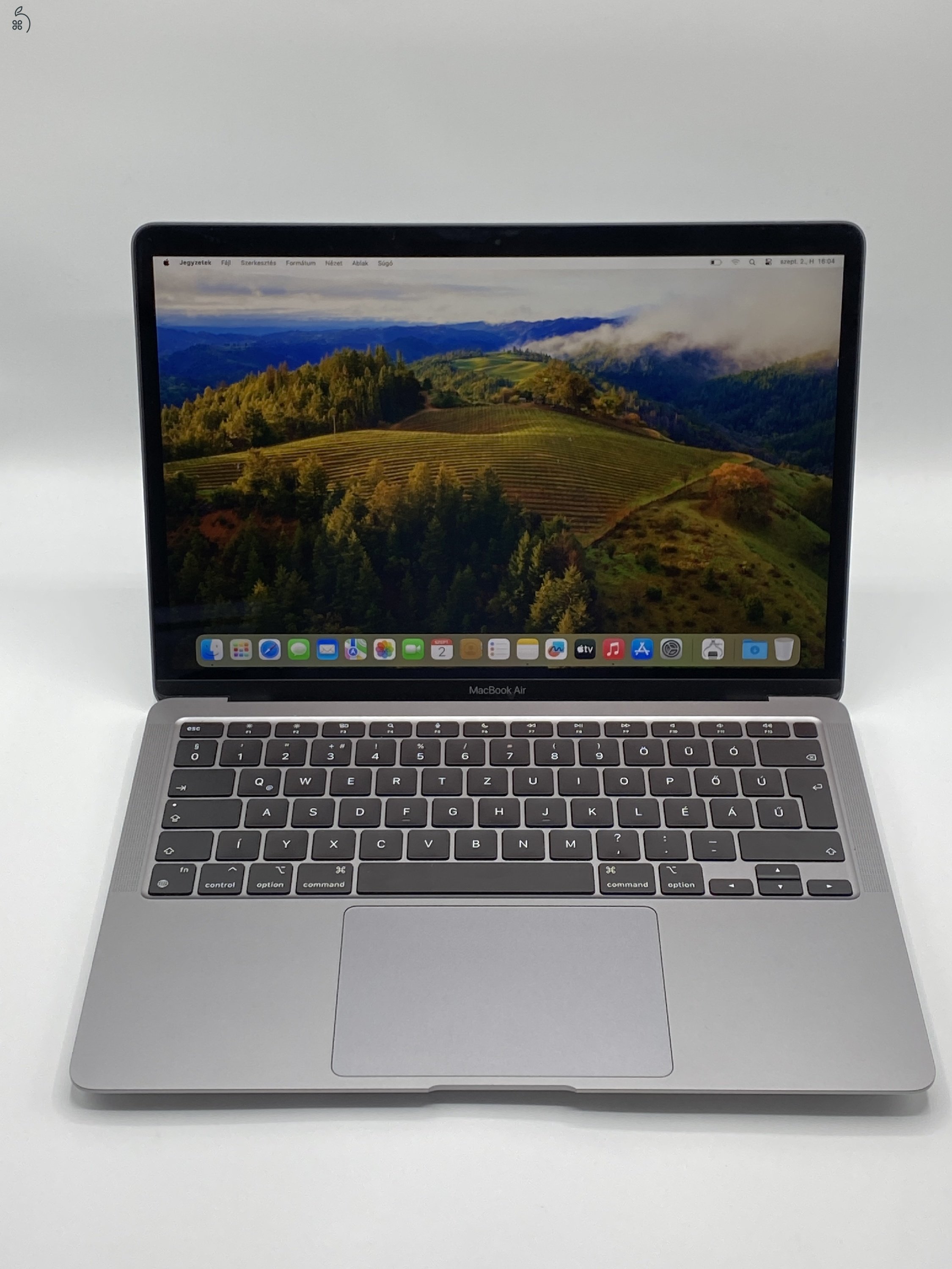 MacBook air  m1 16gb 256-512gb ssd. 27% Áfával