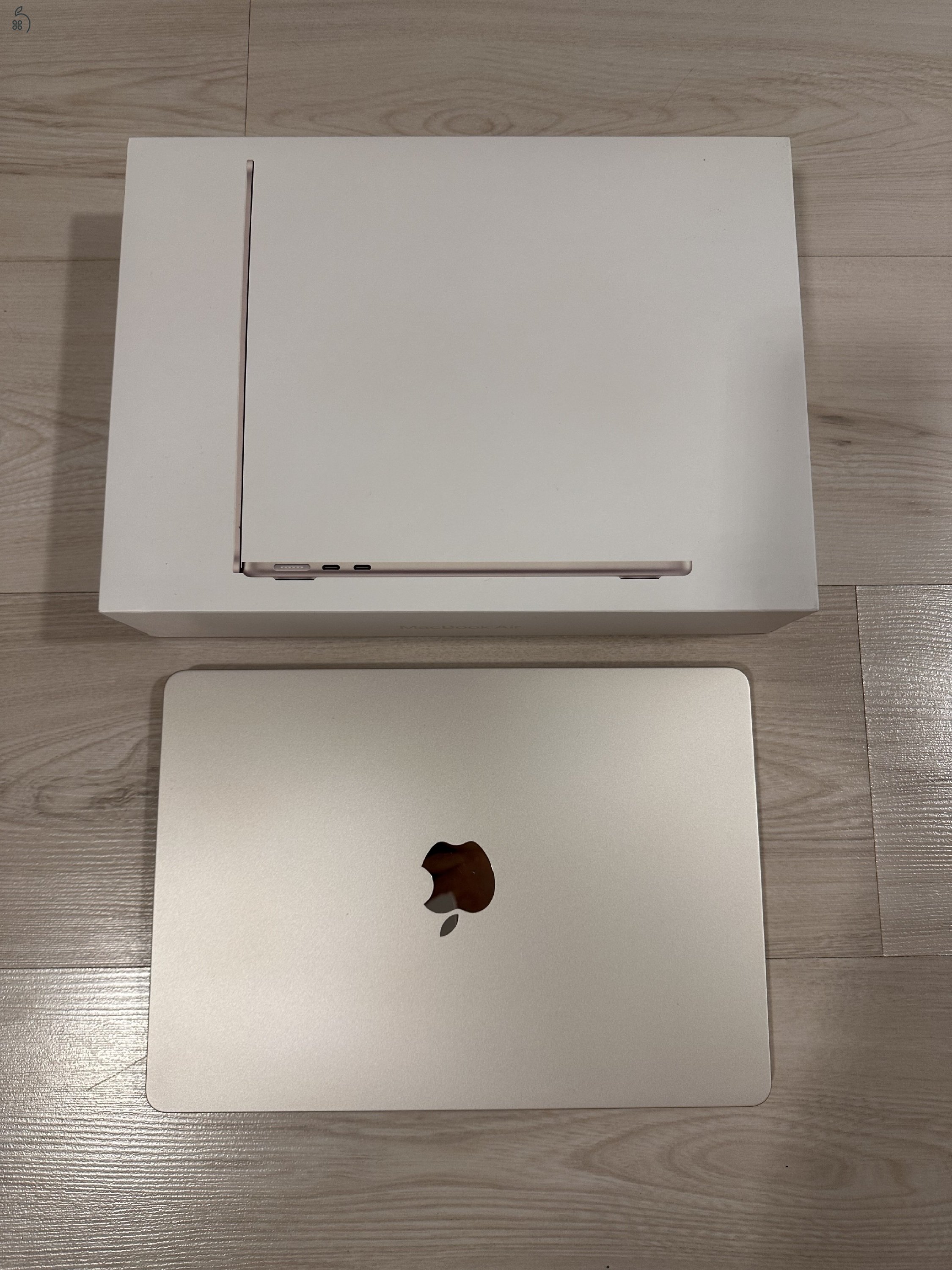 Kitűnő állapotú, Garanciális MacBook Air M2 512GB