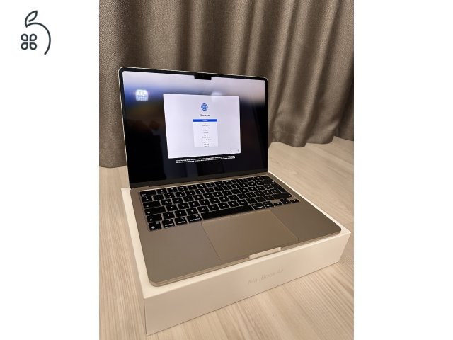 Kitűnő állapotú, Garanciális MacBook Air M2 512GB