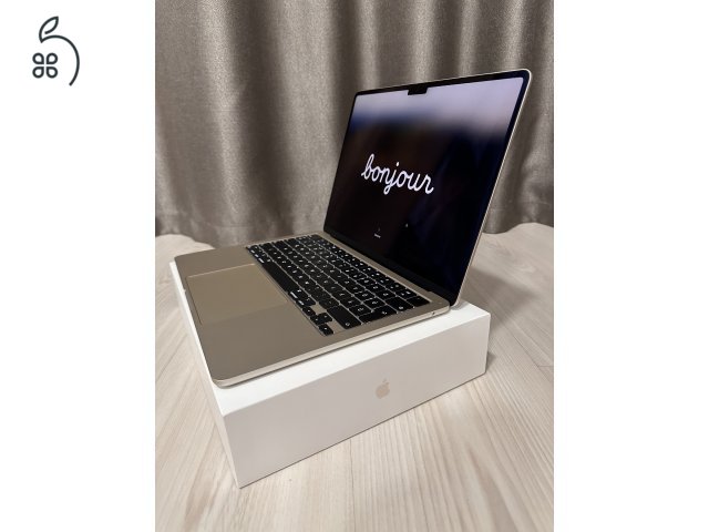 Kitűnő állapotú, Garanciális MacBook Air M2 512GB