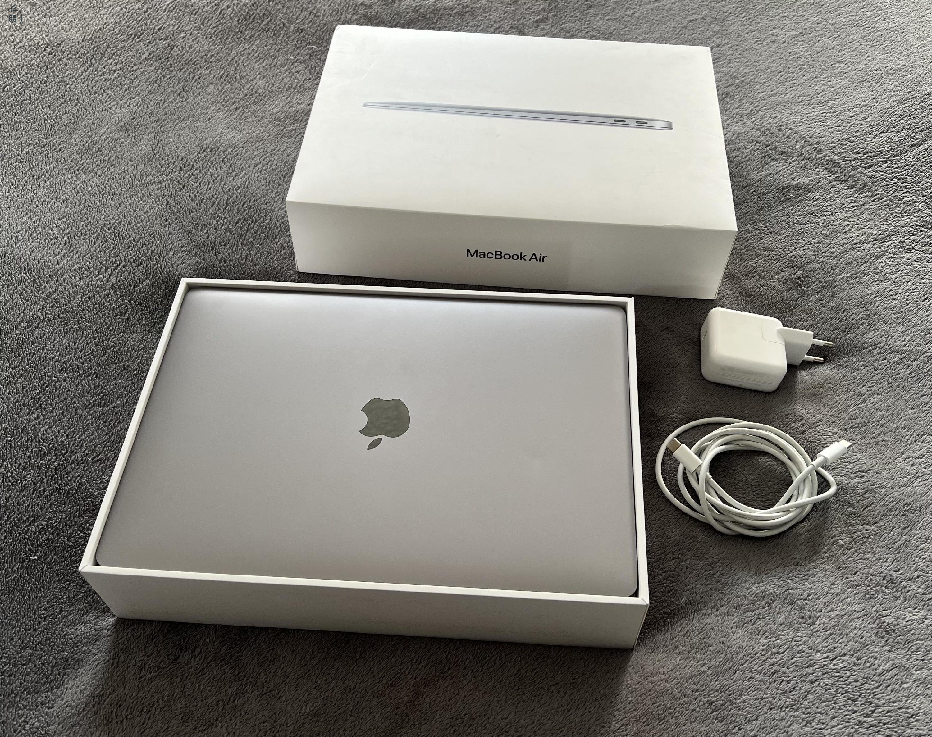 Macbook Air M1 - 8/256, 97% akksi, magyar