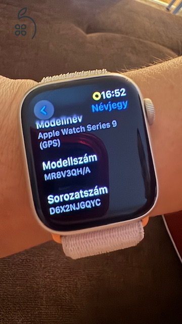 Apple Watch 9 Starlight 41mm