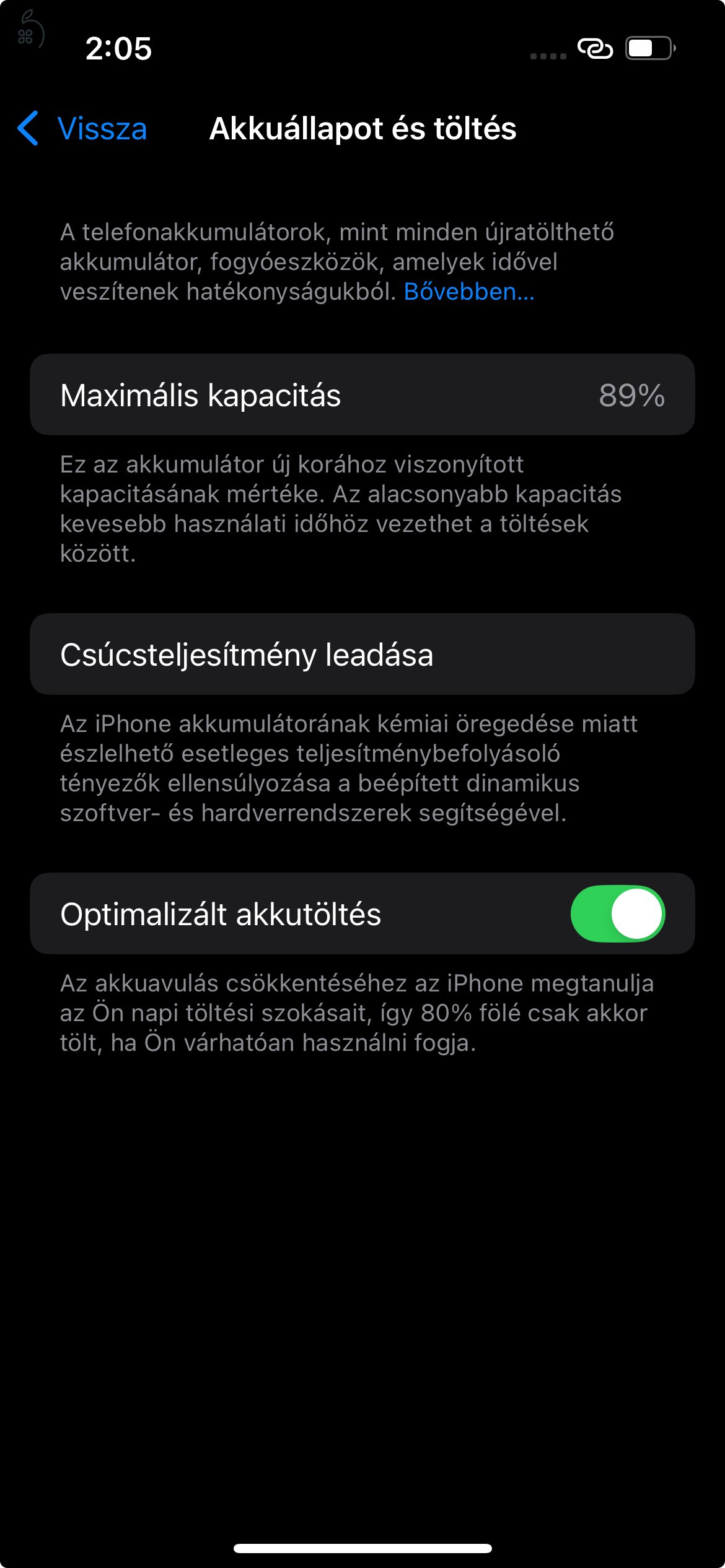 Éjfekete iphone 13