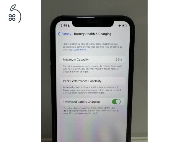 Iphone 11 128GB 89% akksi, szép állapotú