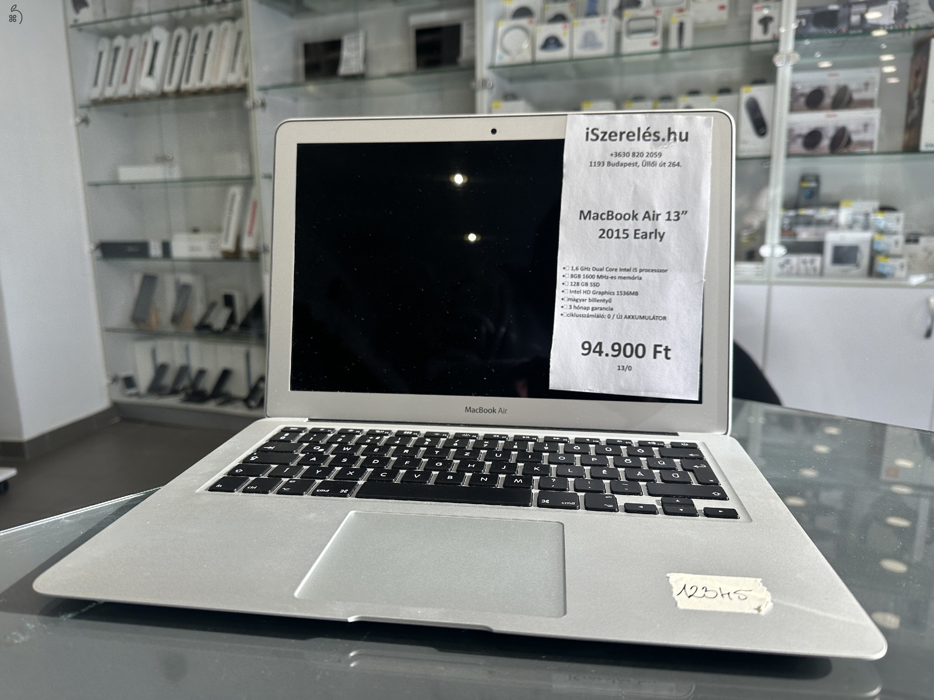 ÚJ AKKUMULÁTORRAL | MacBook Air 13