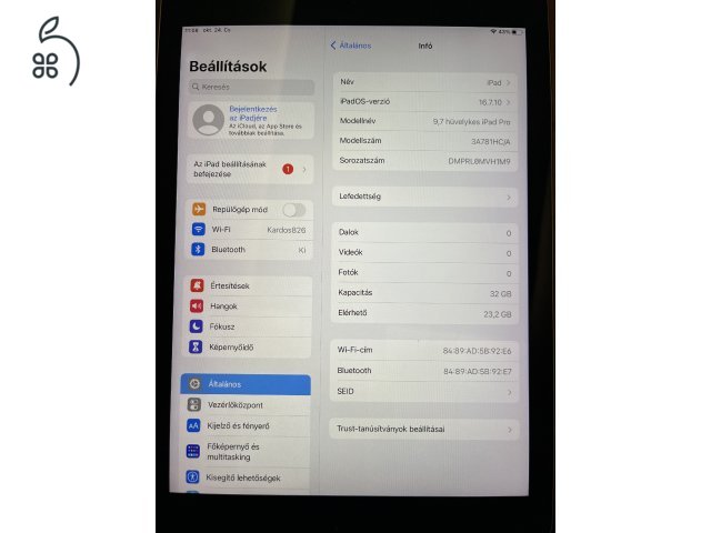 iPad Pro 9,7