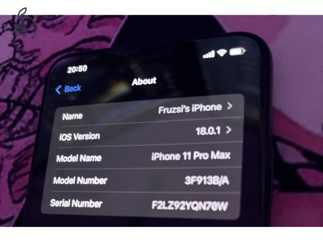 Eladó használt Iphone 11 Pro Max! 64GB