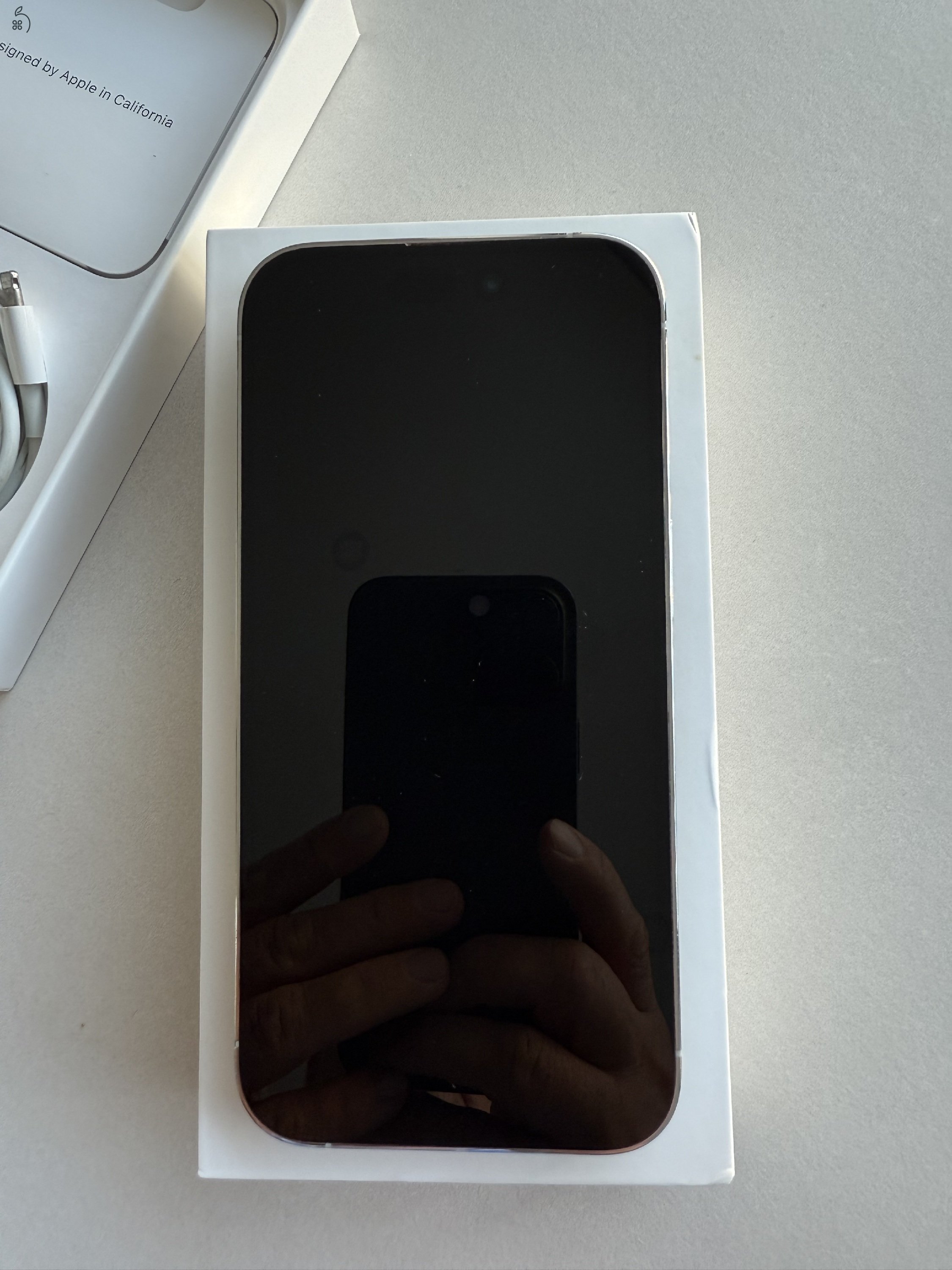 Iphone 14 pro silver 128 gb