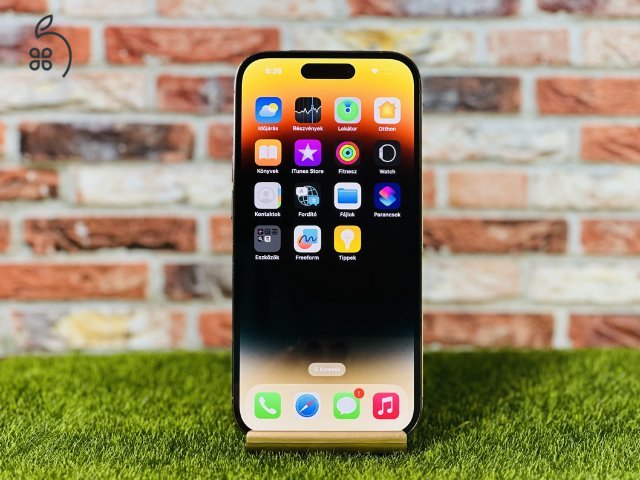 iPhone 14 Pro 128 GB Gold 100% aksi szép állapotú - 12 HÓ GARANCIA - 276