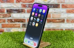 iPhone 14 Pro 256 GB Deep Purple 100% aksi szép állapotú - 12 HÓ GARANCIA - 278